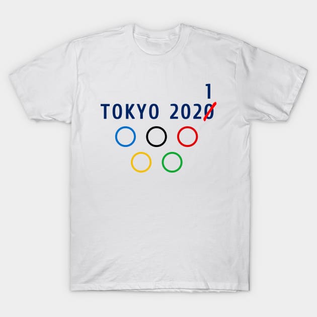 Tokyo 2021 Olympic Rings T-Shirt by FLARE US